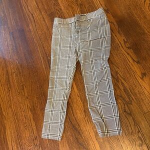 Banana Republic Black and White Sloan Pant
